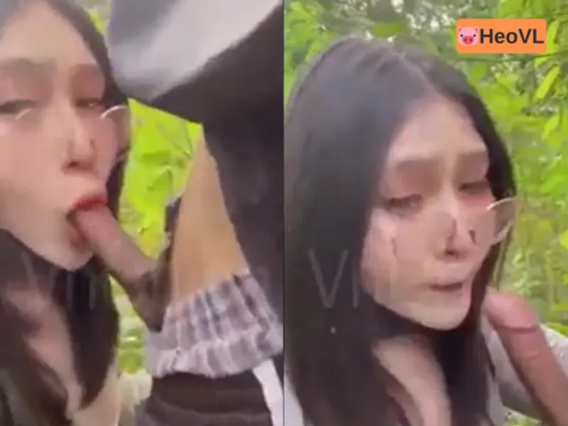 đi dã ngoại tiện xxx em người yêu ở trong rừng