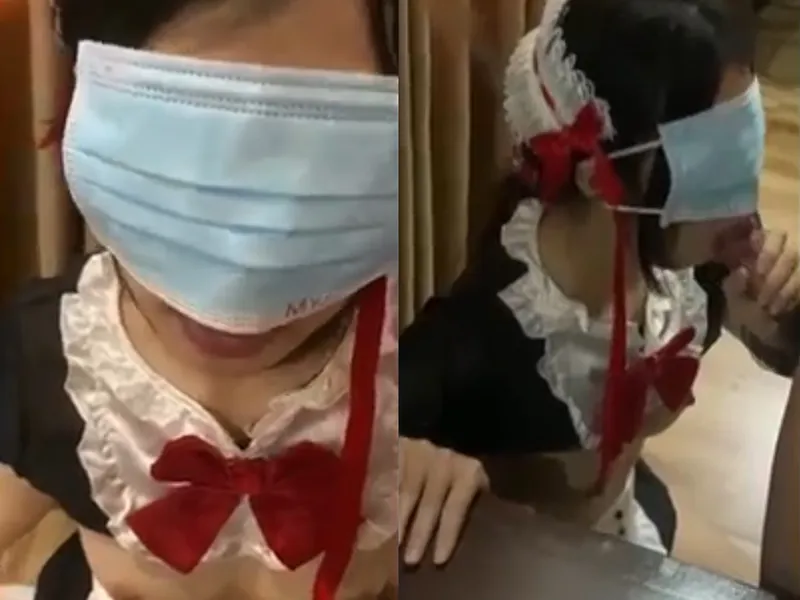 Cô bạn gái việt dâm cosplay nô lệ tình dục mút mút con chuối điêu luyện